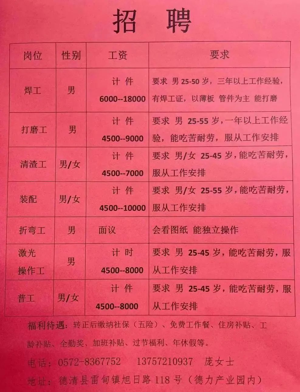 古集村民委员会招聘启事概览